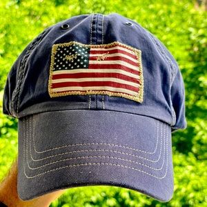 Ralph Lauren Polo Hat. American Flag Vintage